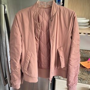 Lululemon women’s reversible bomber jacket